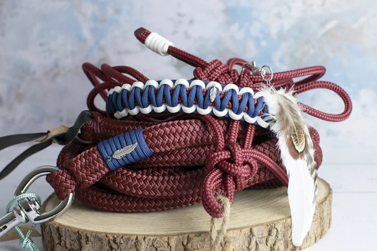 Tressage Spartan – Licol éthologique personnalisable