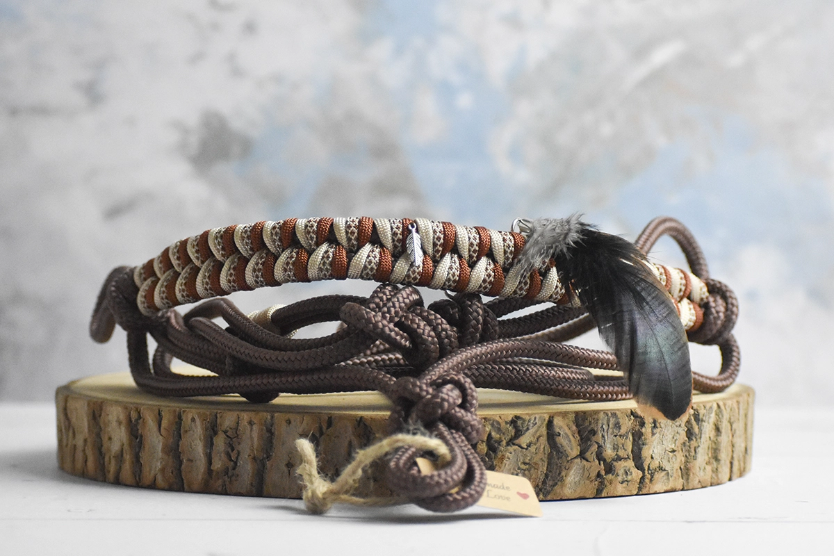 Licol éthologique brun