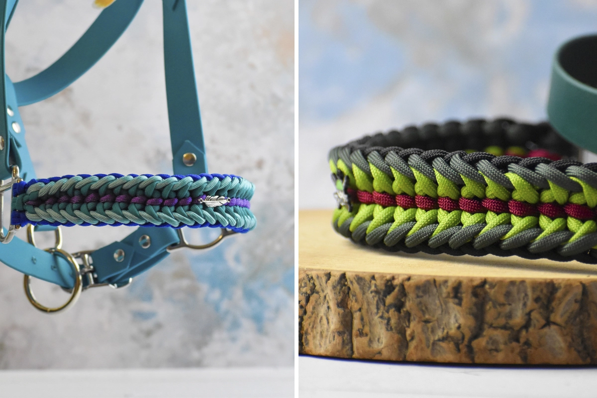 Licol plat en biothane-7 Licol plat en biothane-7