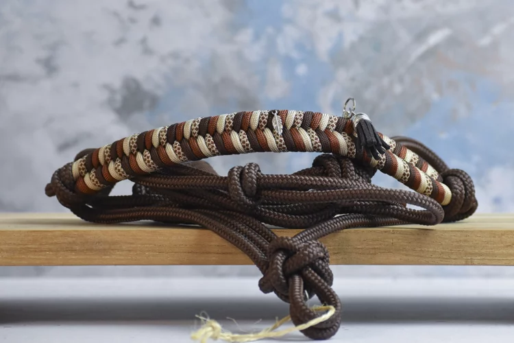 Licol en corde Brun – Gamme Camaïeu