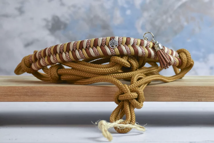 Licol en corde Caramel – Gamme Camaïeu