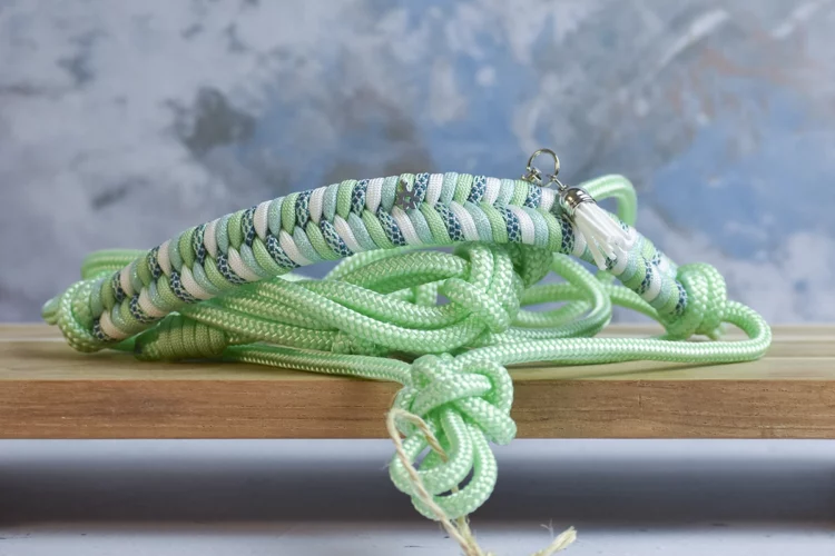 Licol en corde Vert pastel – Gamme Camaïeu