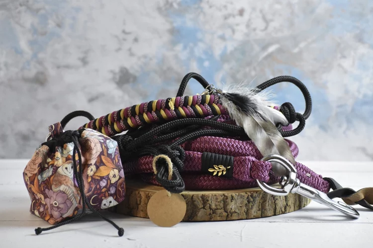 Ensemble Noir et Aubergine – Taille Cheval