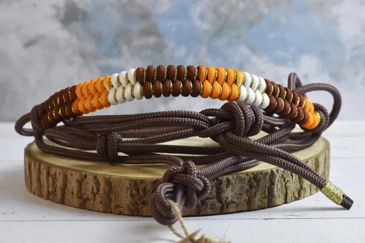 Licol en corde Brun – Taille Mini-Shetland