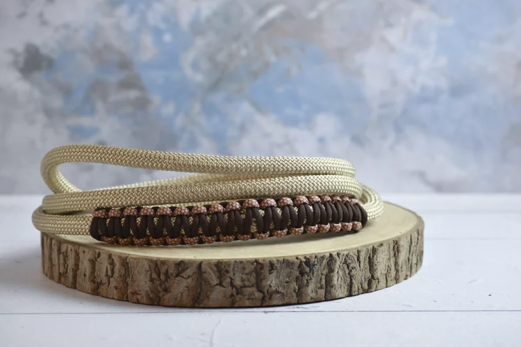 Cordelette 10mm souple Beige – Taille Cheval