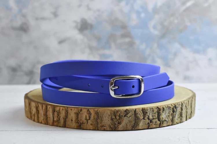 Cordelette en biothane Bleue – Taille Cob