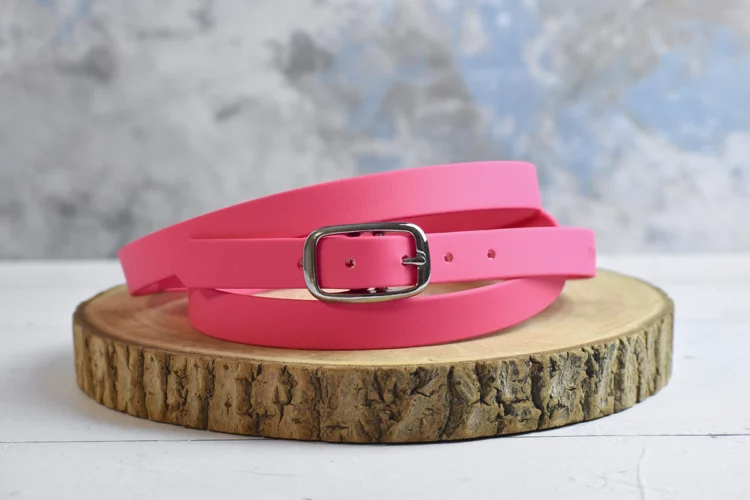 Cordelette en biothane Rose – Taille Cheval