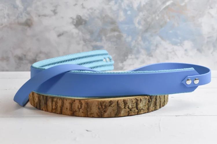 Cordelette Large Bleue – Taille Cob