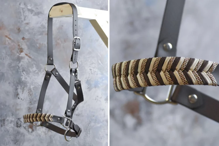 Licol Brun foncé – Gamme Camaïeu – Taille Cheval