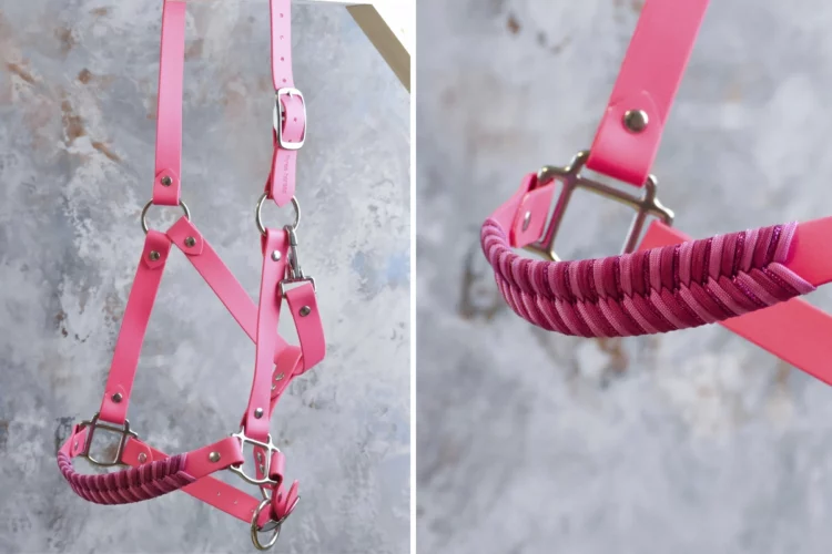 Licol Rose – Gamme Camaïeu – Taille Cheval