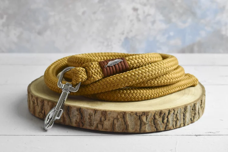 Longe d’attache 2m Caramel