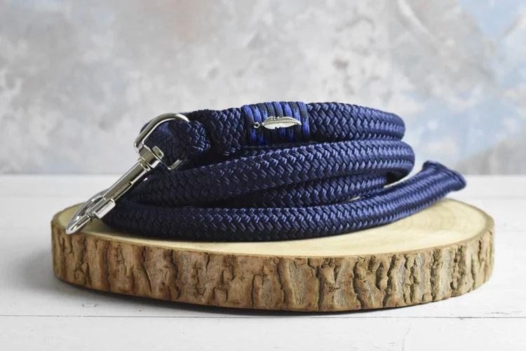 Longe d’attache 2m Bleu foncé