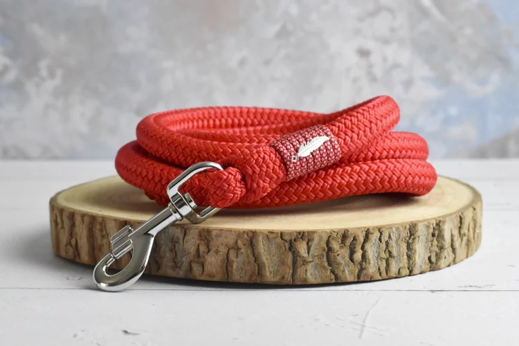 Longe d’attache 2m Rouge