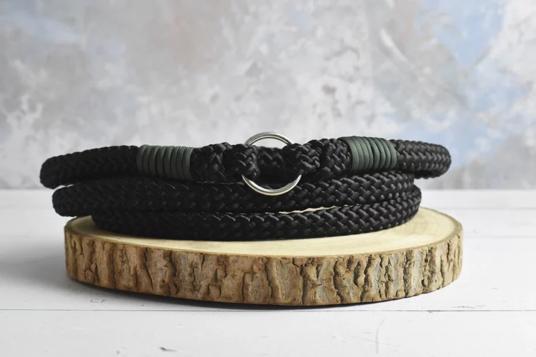 Cordelette légère noire1m85