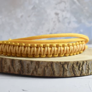 Cordelette fine Jaune 1m65