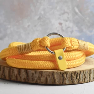 Cordelette épaisse Jaune - 1m65