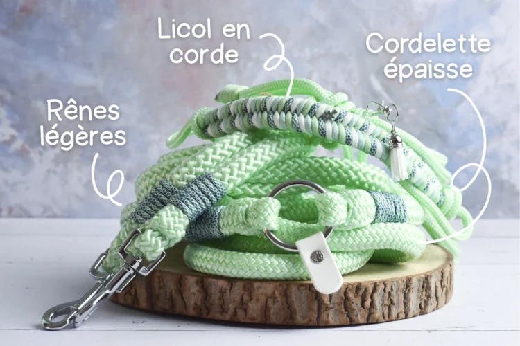 Kit de travail monté Vert pastel