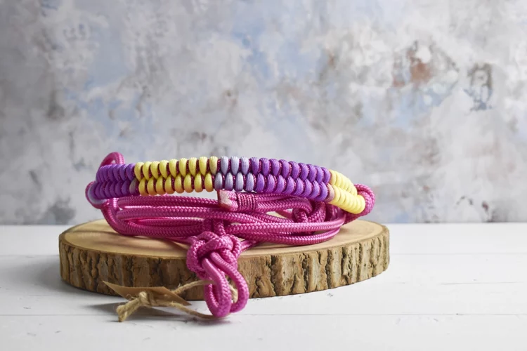 Licol dégradé Rose – Taille Cheval